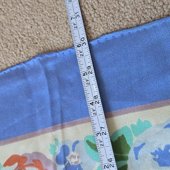 Vintage Silk Scarf - Picture 3 of 5